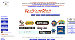 Desktop Screenshot of foryourbird.com
