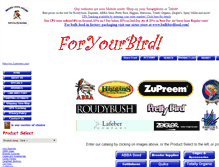 Tablet Screenshot of foryourbird.com